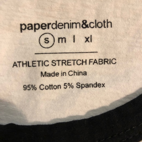 Paper Denim And Cloth Athletic Stretch 